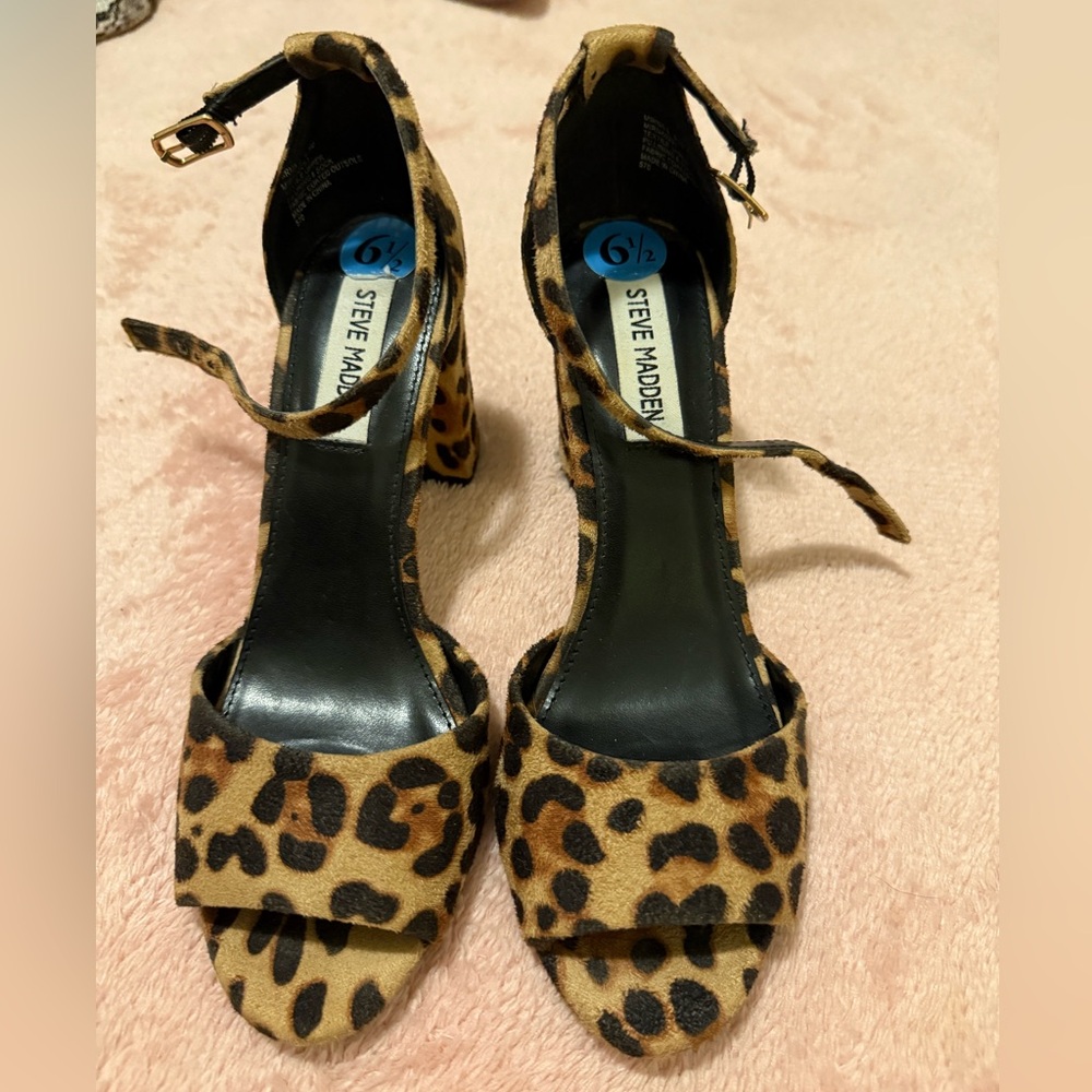 Steve Madden Animal Print Women's Heels